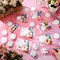 20-Set DIY Flower Painting Kit – Ceramic & Plaster Figurines, Paint Your Own Statues with Acrylic Paints and Brushes, Party Favors for Adults
